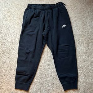 Nike black joggers